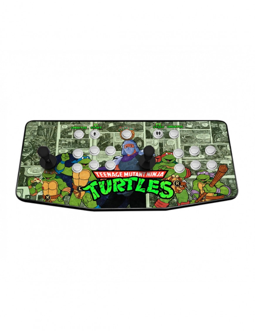 MANDO ARCADE HDMI RECREATIVA PORTATIL TORTUGAS NINJA RASPBERRY CONTROLLER GAMEPAD MANDO ARCADE HDMI RECREATIVA PORTATIL TORTUGAS NINJA RASPBERRY CONTROLLER GAMEPAD