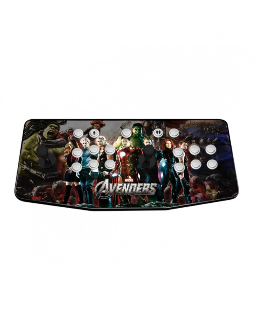 MANDO ARCADE HDMI RECREATIVA PORTATIL MARVEL AVENGERS VENGADORES RASPBERRY 2 JUGADOES CONTROLLER GAMEPAD MANDO ARCADE HDMI RECREATIVA PORTATIL MARVEL AVENGERS VENGADORES RASPBERRY 2 JUGADOES CONTROLLER GAMEPAD