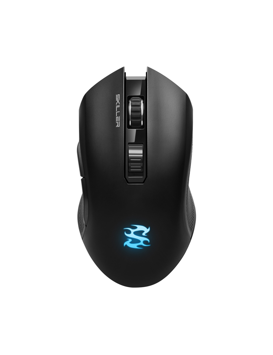 Sharkoon Skiller SGM3 ratón Juego mano derecha RF Wireless + USB Type-A Óptico 6000 DPI