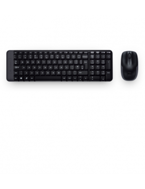 Logitech Wireless Combo MK220 teclado Ratón incluido USB Español Negro