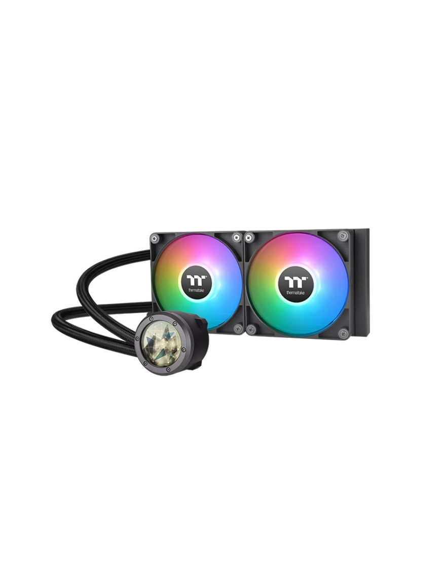 Thermaltake TH240 V2 Ultra Procesador Sistema de refrigeración líquida todo en uno 12 cm Negro 1 pieza(s)