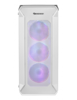 GENESIS Irid 505 ARGB Midi Tower Blanco