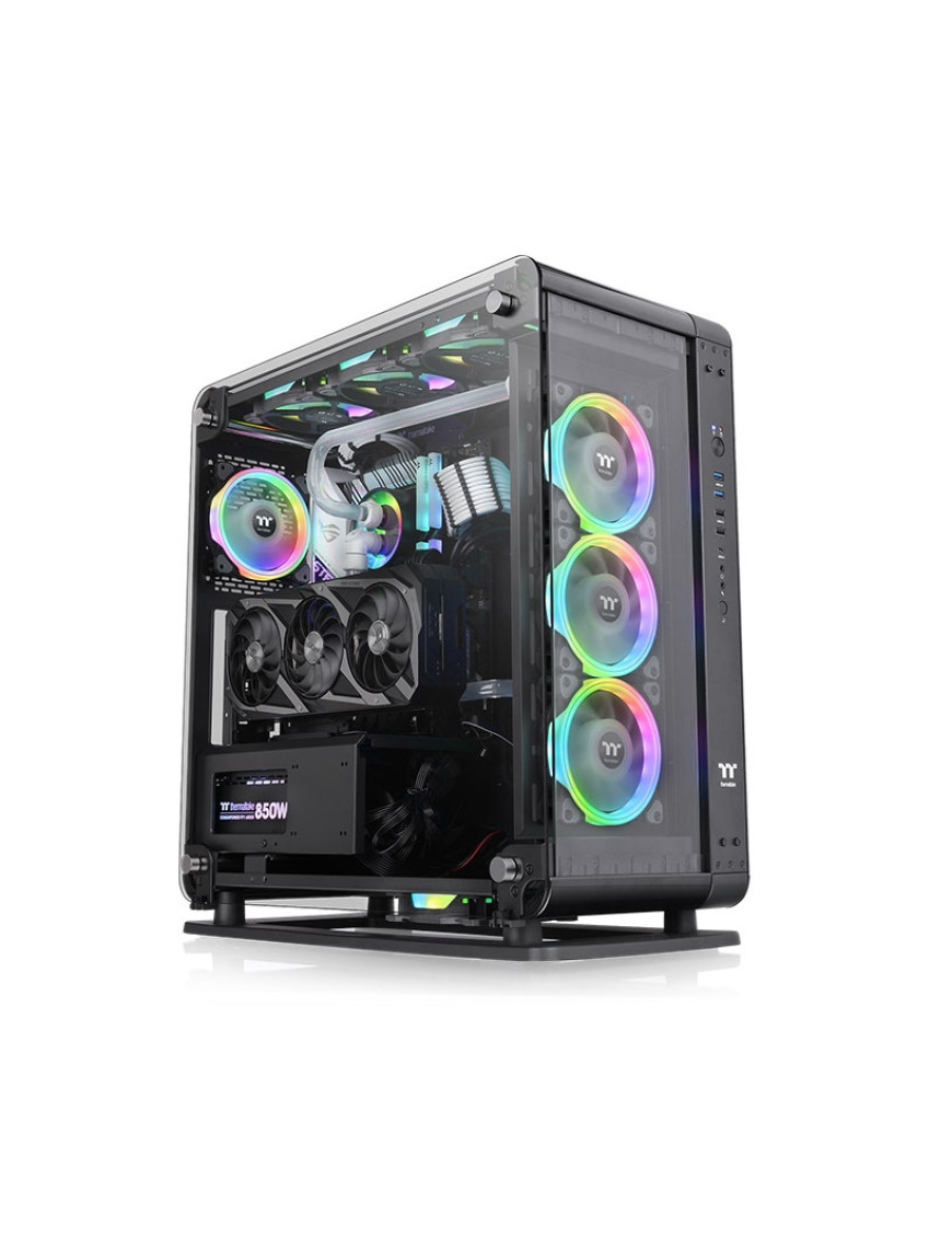 Thermaltake Core P6 Tempered Glass Mid Tower Midi Tower Negro