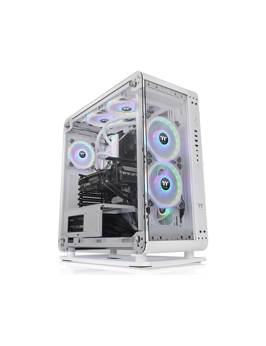 Thermaltake Core P6 Tempered Glass Snow Mid Tower Midi Tower Blanco