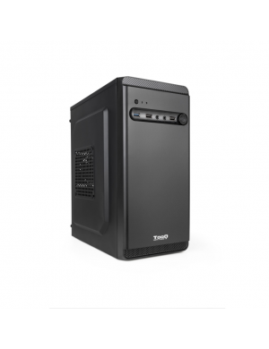 TooQ TQC-4702U3C-B carcasa de ordenador Mini Tower Negro