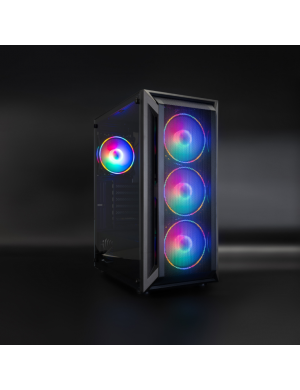 TooQ Ragnärok Midi Tower Negro