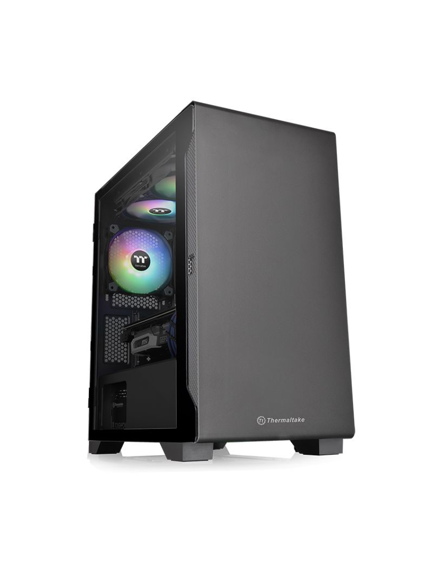Thermaltake S100 TG Micro Torre Negro