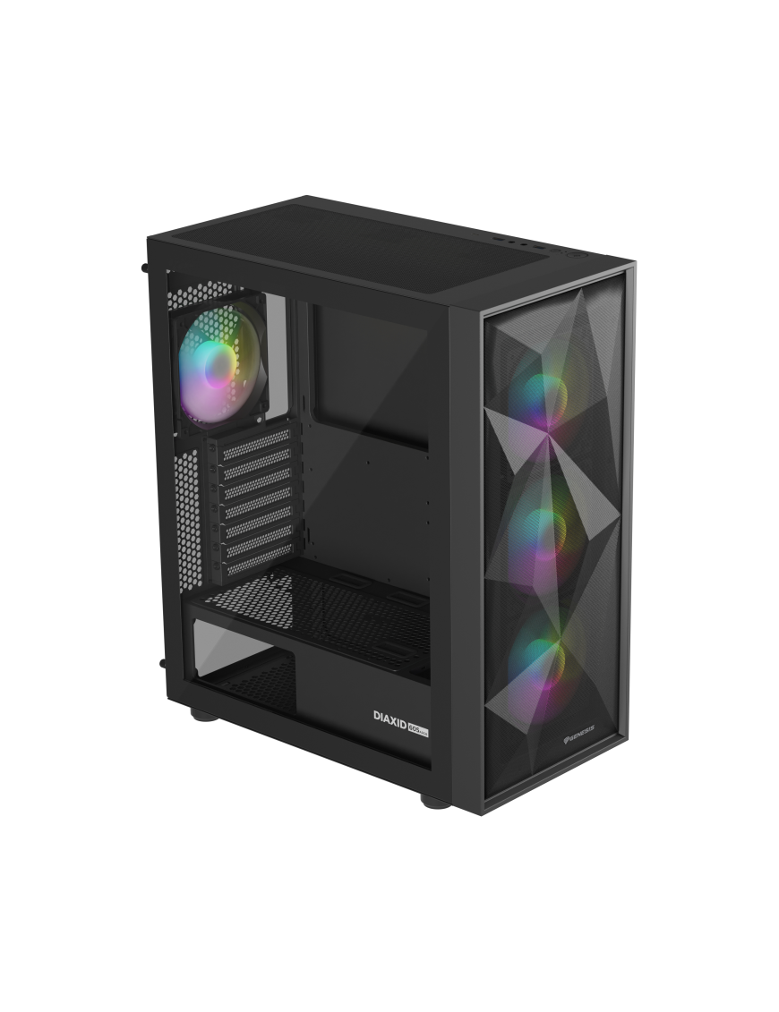 GENESIS Diaxid 605 ARGB Midi Tower Negro