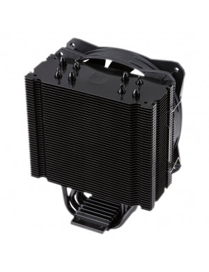 Hiditec C12 PWM ARGB Procesador Refrigerador de aire Negro 1 pieza(s)