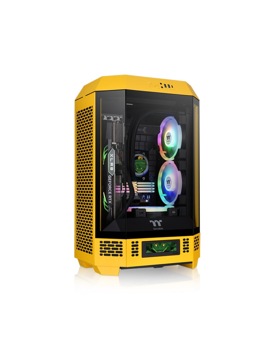 Thermaltake 300 Bumblebee Micro Torre Amarillo