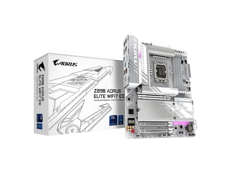 GIGABYTE Z890 AORUS ELITE WIFI7 ICE Intel Z890 LGA 1851 (Socket V1) ATX