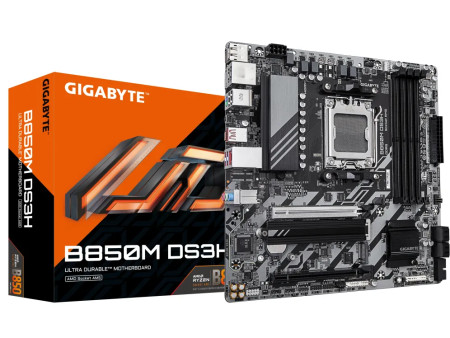 GIGABYTE B850M DS3H placa base AMD B850 Zócalo AM5 micro ATX