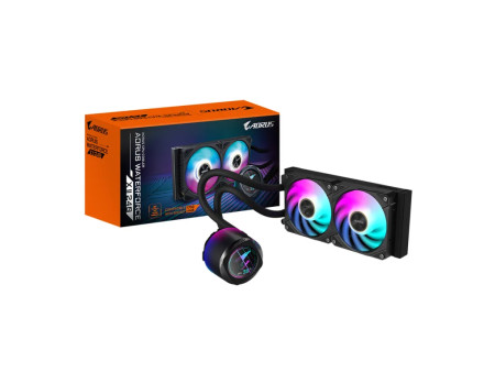 GIGABYTE AORUS WATERFORCE X II 240 Procesador Sistema de refrigeración líquida todo en uno 12 cm Negro