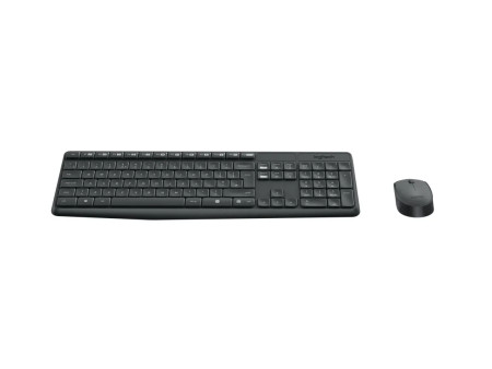 Logitech 920-007919 teclado Ratón incluido Hogar USB QWERTY Español Gris