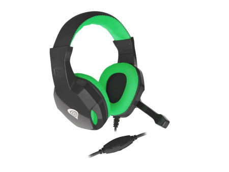 GENESIS ARGON 100 Auriculares Alámbrico Diadema Juego Negro, Verde