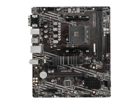 MSI A520M PRO placa base AMD A520 Zócalo AM4 micro ATX
