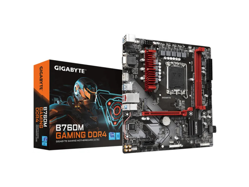 GIGABYTE B760M GAMING DDR4 placa base Intel B760 Express LGA 1700 micro ATX