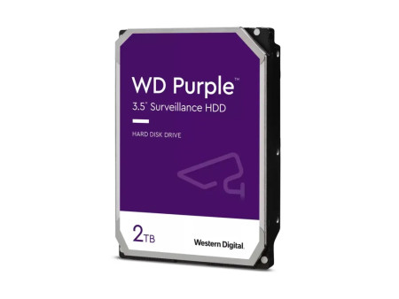 Western Digital Purple disco duro interno 2 TB 3.5" SATA