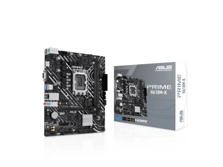 ASUS Prime H610M-K Intel H610 LGA 1700 micro ATX