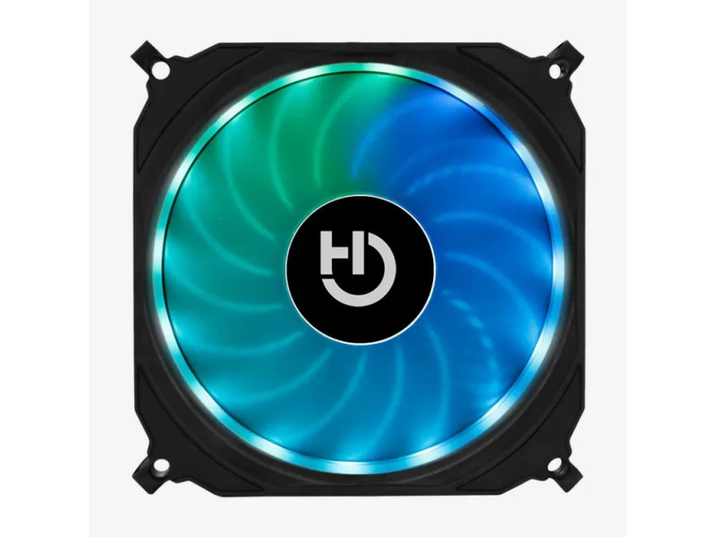 Hiditec N10 Carcasa del ordenador Ventilador 12 cm Negro 1 pieza(s)