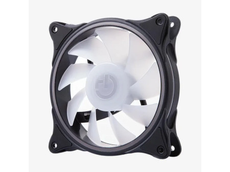 Hiditec N18 ARGB Carcasa del ordenador Ventilador 12 cm Negro