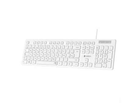 SUBBLIM SUBKBC-0SSK51 teclado Universal QWERTY Español Negro, Blanco
