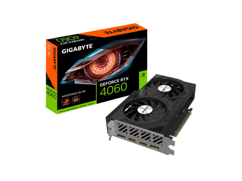GIGABYTE GeForce RTX 4060 WINDFORCE OC 8G NVIDIA 8 GB GDDR6