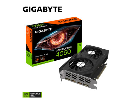 GIGABYTE GeForce RTX 4060 WINDFORCE OC 8G NVIDIA 8 GB GDDR6