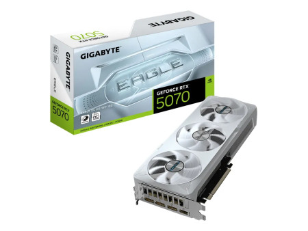 GIGABYTE GeForce RTX 5070 EAGLE OC ICE SFF 12G